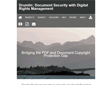 Tablet Screenshot of drumlinsecurity.com